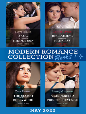 cover image of Modern Romance May 2022 Books 1-4
